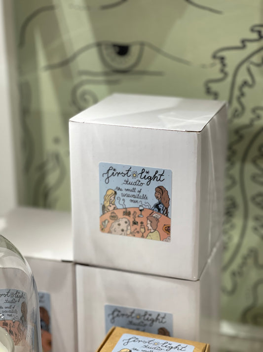 "The smell of unavailable men" håndlagde duftlys