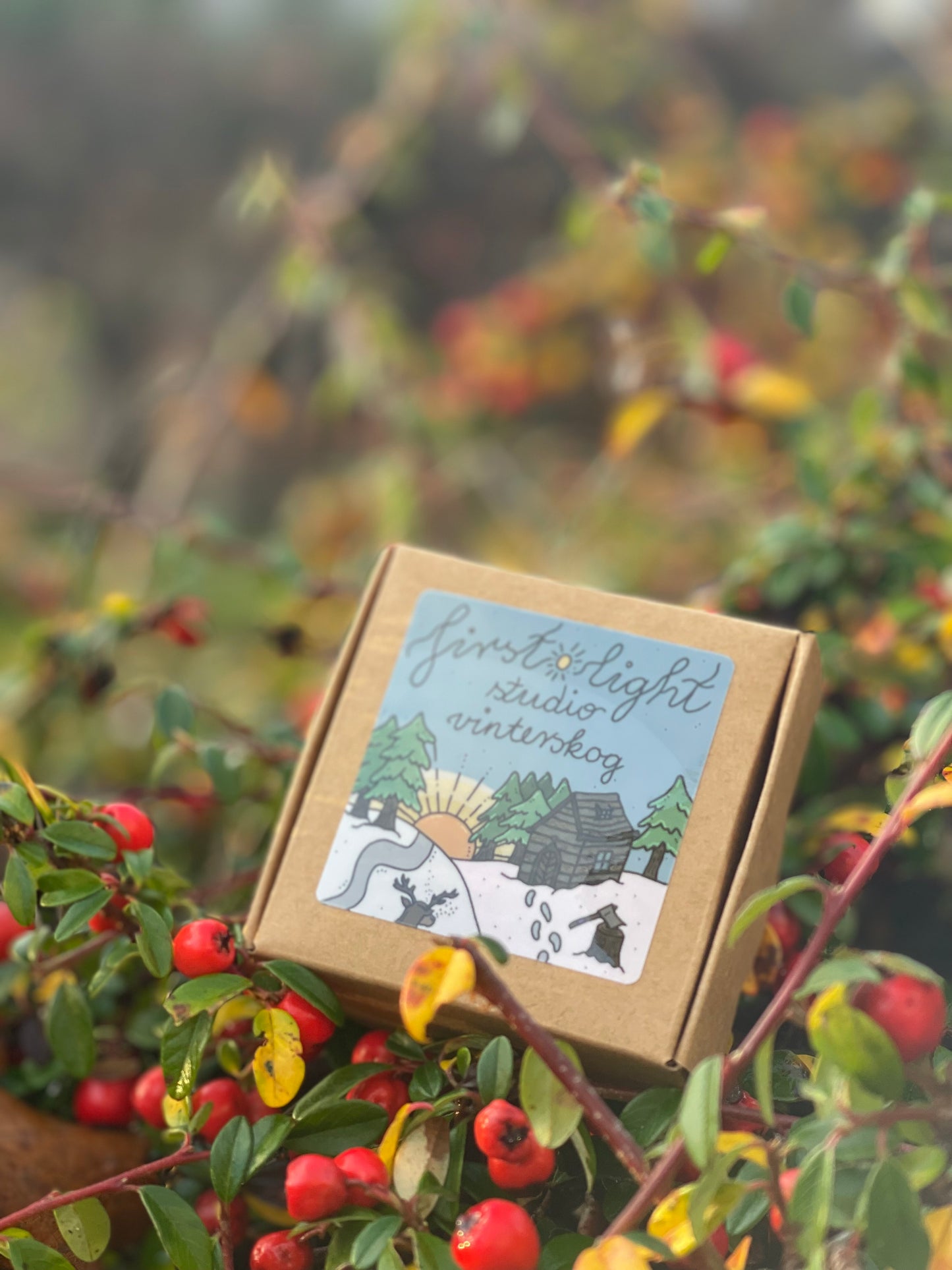 Vinterskog håndlagde duftlys