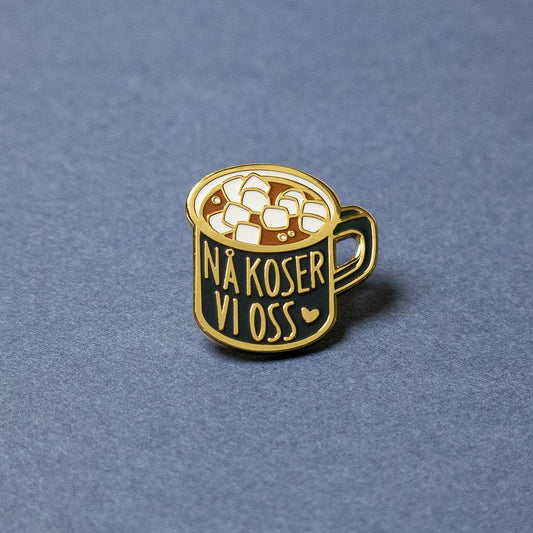 Pin, nå koser vi oss