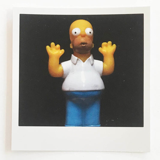 Polaroidkort - Homer Simpson