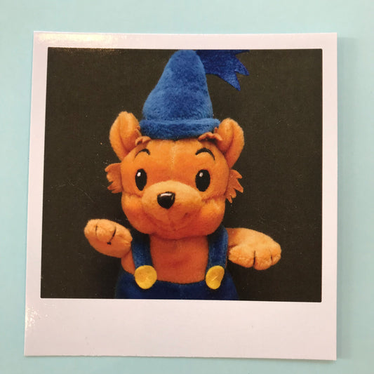 Polaroidkort - Bamse