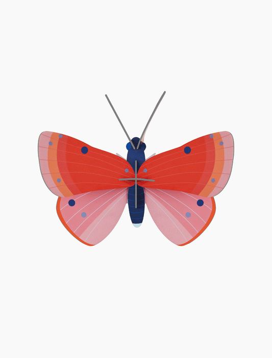 Veggdekor - Liten, Speckled Copper Butterfly