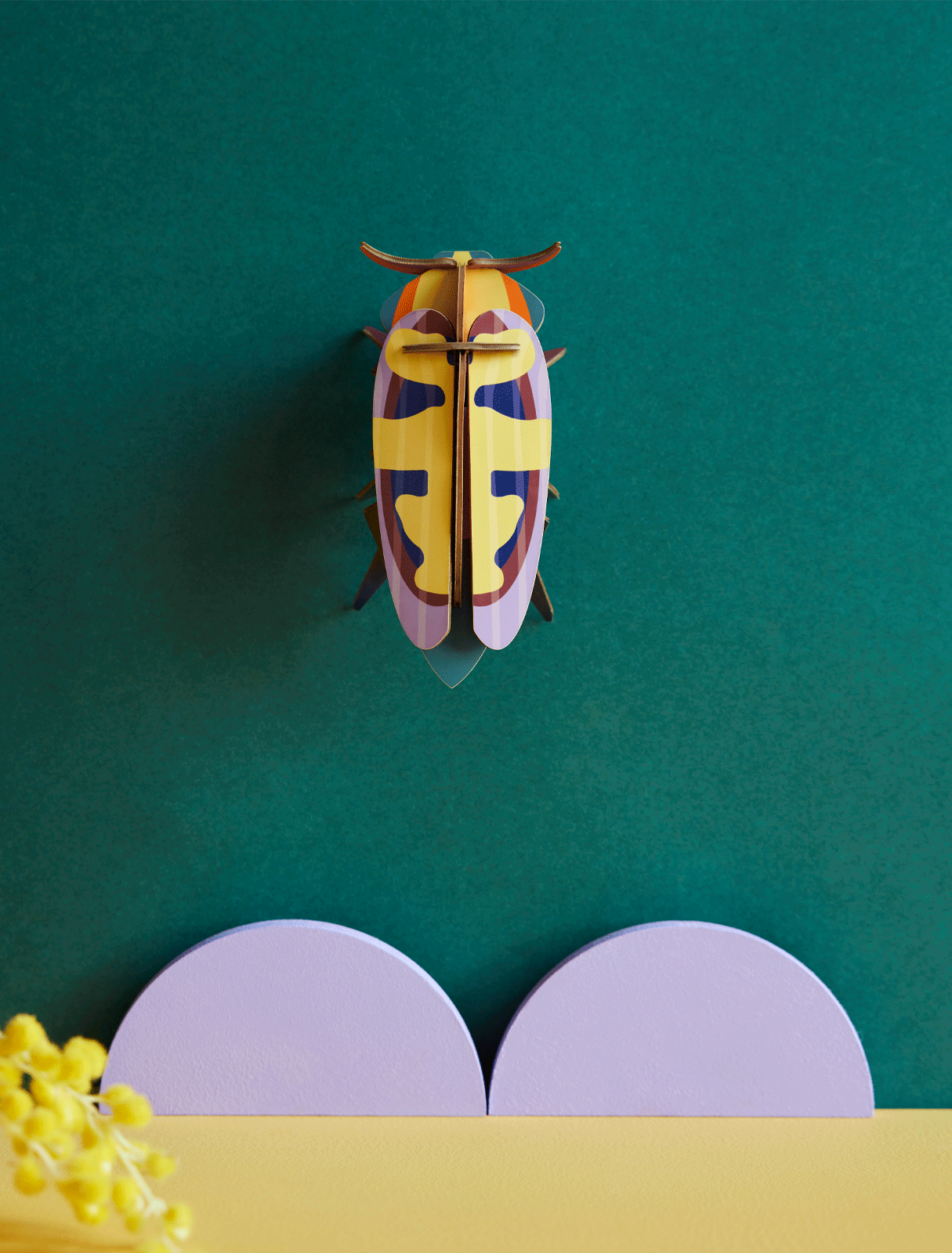 Veggdekor - Liten, Mango Flower Beetle