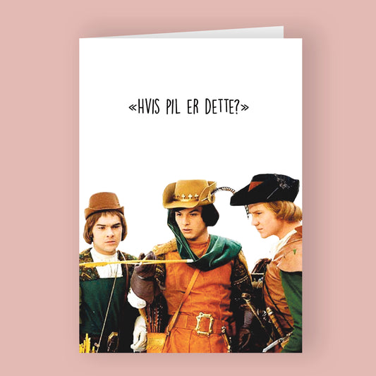 Kort, "Hvis pil er dette?"