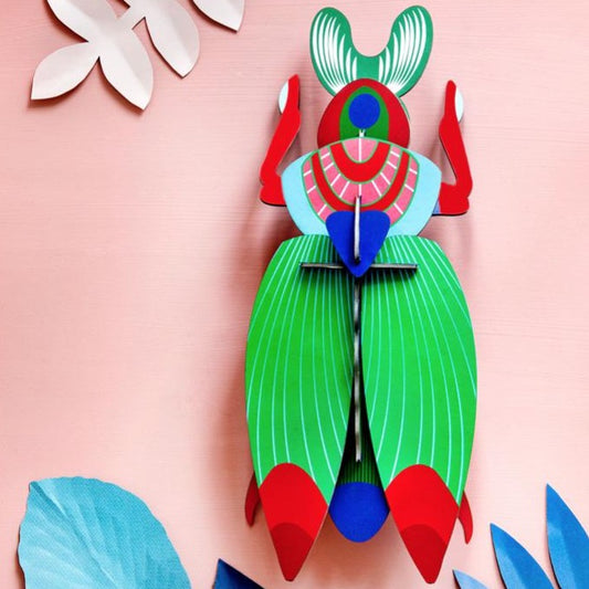 Veggdekor, stor - Giant Scarab Beetle