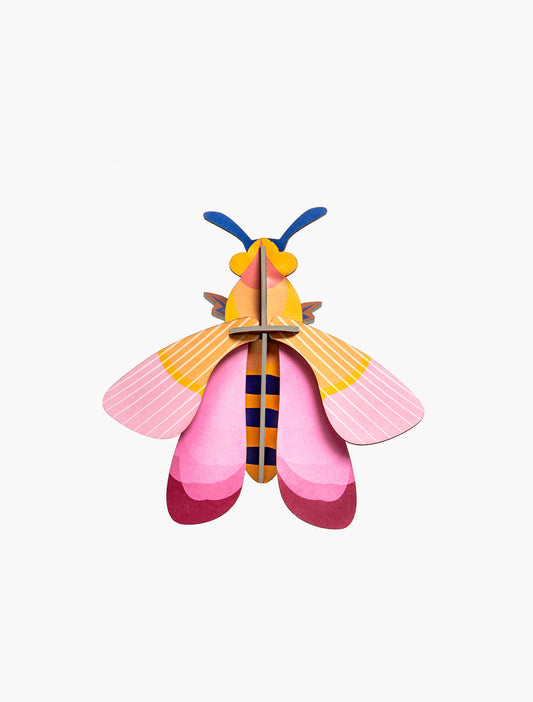 Veggdekor - Liten, Pink Bee